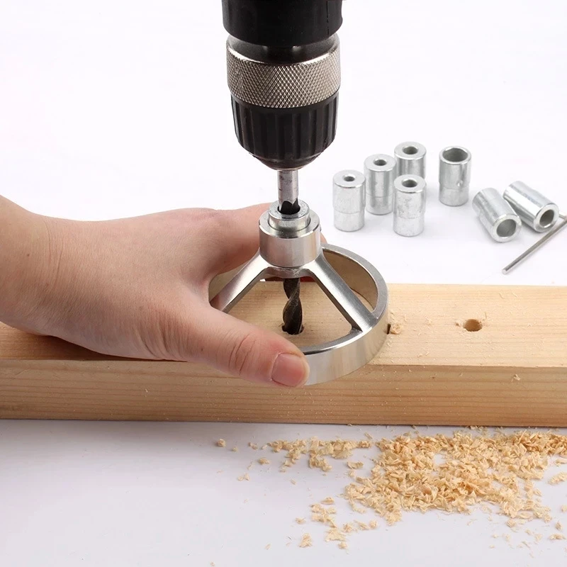 1pcProfession 90 Degree Drill Guide Hole Jig Puncher Wood Working Locator Adjustable Hand Tool Set 
1pcProfession 90 Degree Drill Guide Hole Jig Puncher Wood Working Locator Adjustable Hand Tool Set
