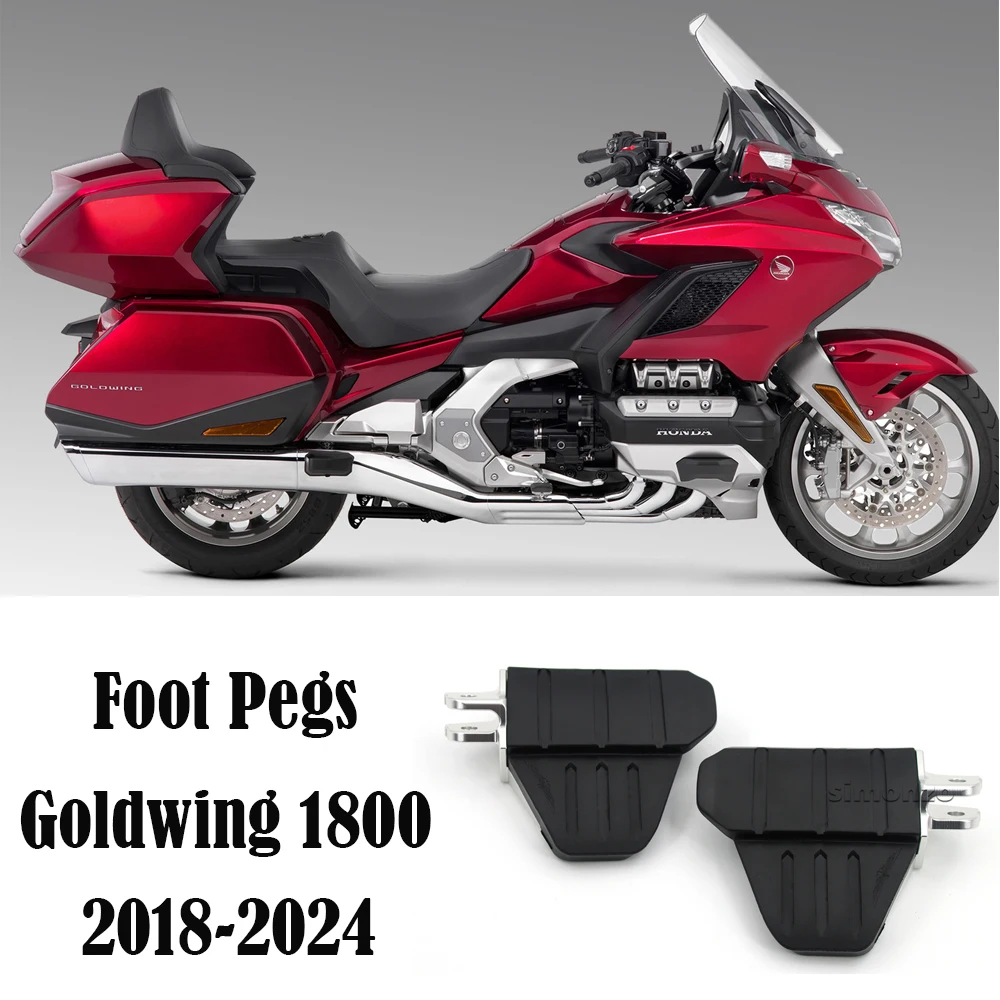 Goldwing GL1800 Motorcycle Highway Peg Mounts Footrests Tour DCT Wide Rider Foot Pegs For Honda Gold Wing GL 1800 2018-2024 
Goldwing GL1800 Motorcycle Highway Peg Mounts Footrests Tour DCT Wide Rider Foot Pegs For Honda Gold Wing GL 1800 2018-2024
