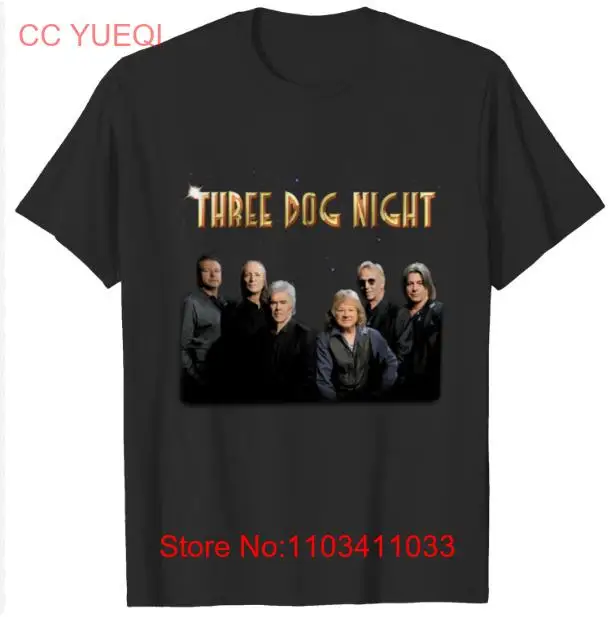 Футболка с надписью Three Dog Night новая подарок для фаната художественная рубашка