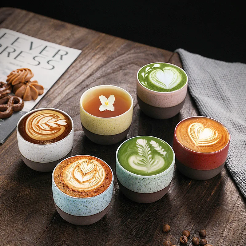 1pcs Ceramic Coffee Tea Cups Cappuccino Latte Cups Wine Japanese Style Mug Without Handgrip for Office and Home
1pcs Ceramic Coffee Tea Cups Cappuccino Latte Cups Wine Japanese Style Mug Without Handgrip for Office and Home