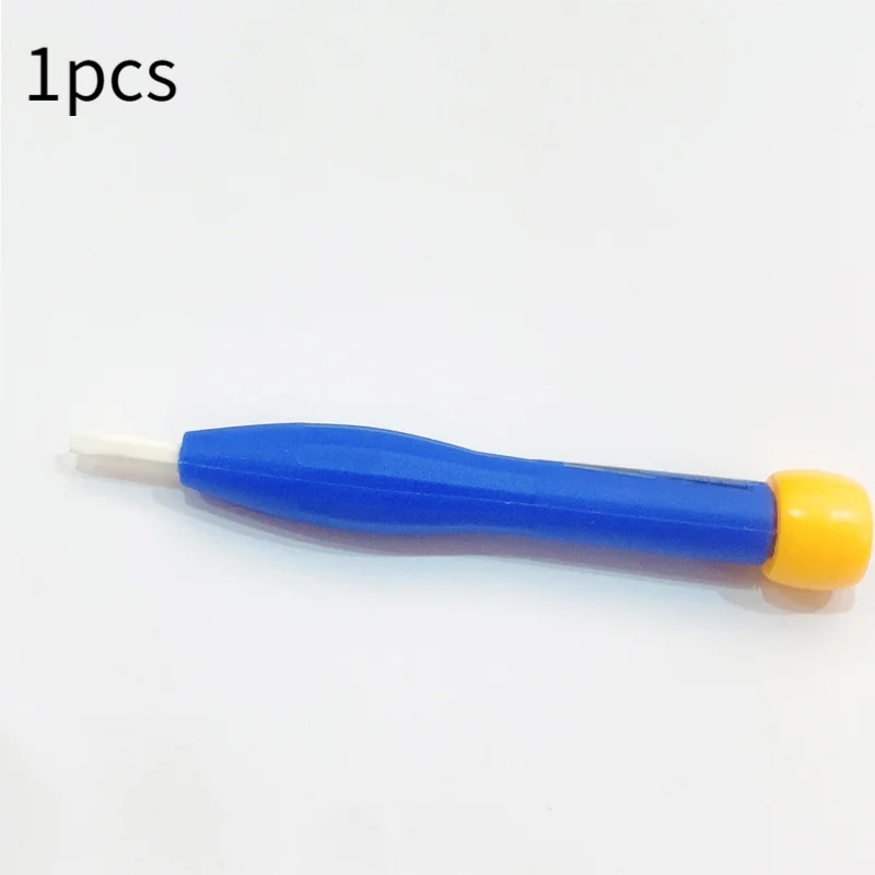 

1pcs DIY Adjust Frequency Ceramic Screwdriver Anti-static Non-conductive Non-magnetic Slotted Screw Driver Repair Hand Tool