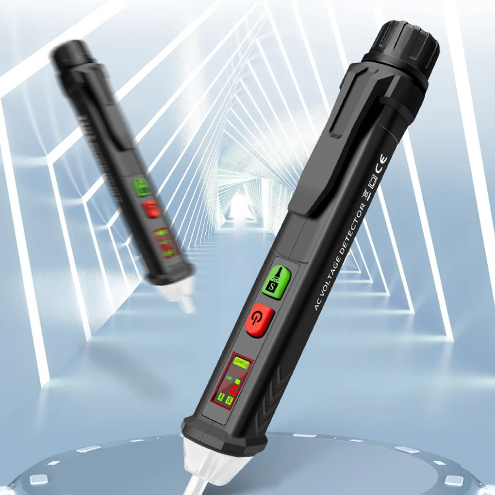 Non Contact Electric Test Pen Pencil 12-1000V AC Adjustable Voltage Tester Detector Portable Meter with LED Indicator
Non Contact Electric Test Pen Pencil 12-1000V AC Adjustable Voltage Tester Detector Portable Meter with LED Indicator