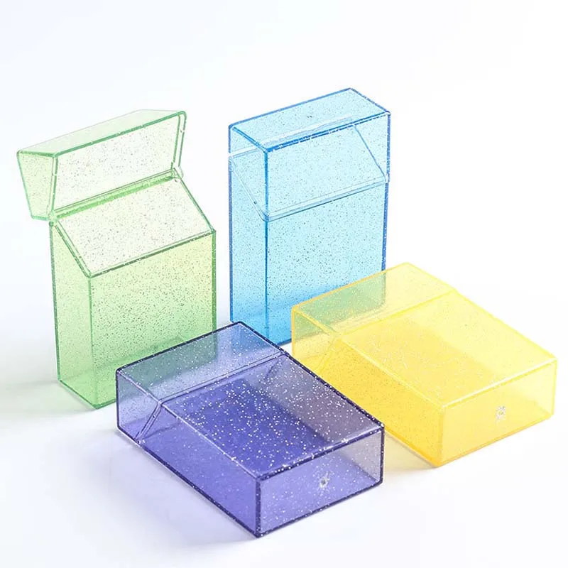 1pc Plastic Clear Thick Cigarette Case Shining Cigarettes Box Portable Cigarette Holder gadgets for men
1pc Plastic Clear Thick Cigarette Case Shining Cigarettes Box Portable Cigarette Holder gadgets for men