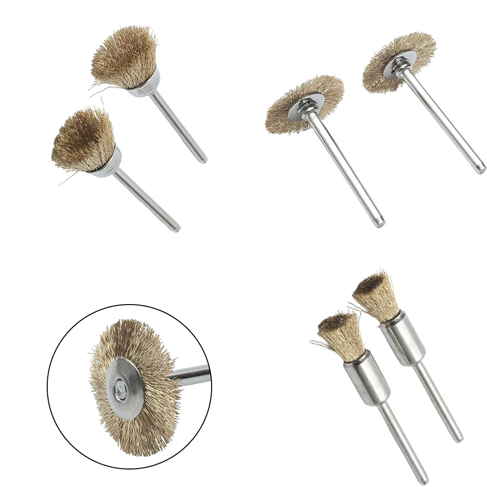 6pcs/Set Wire Brushes Kit Bowl Type 15mm Straight Type 8mm T Type 22mm Set Wire Brushes For Mechanical Equipment
6pcs/Set Wire Brushes Kit Bowl Type 15mm Straight Type 8mm T Type 22mm Set Wire Brushes For Mechanical Equipment