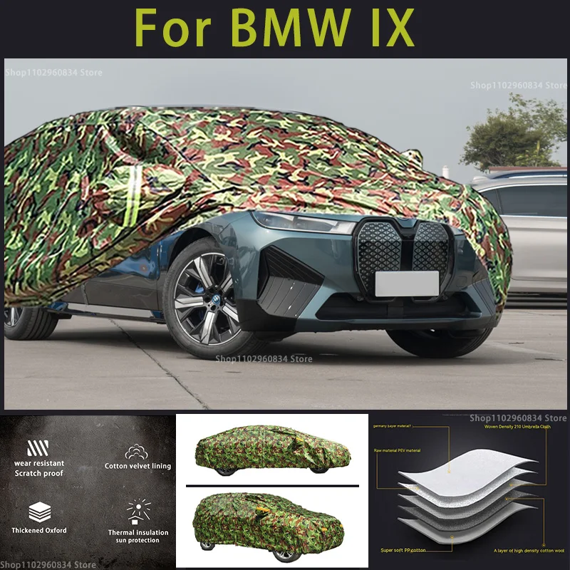 Для BMW IX Оксфордский автомобильный чехол с Градом наружная защита Снежный чехол солнцезащитный водонепроницаемый пыленепроницаемый Камуфляжный автомобильный чехол
Для BMW IX Оксфордский автомобильный чехол с Градом наружная защита Снежный чехол солнцезащитный водонепроницаемый пыленепроницаемый Камуфляжный автомобильный чехол