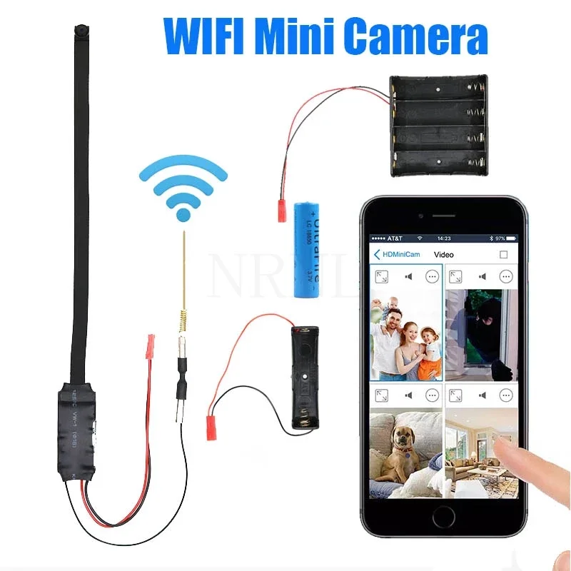 

WIFI Camera Webcam IP P2P HD Mini Camera DIY Wireless Cam Module Motion Detection Network Camcorder Small Espias video Recorder