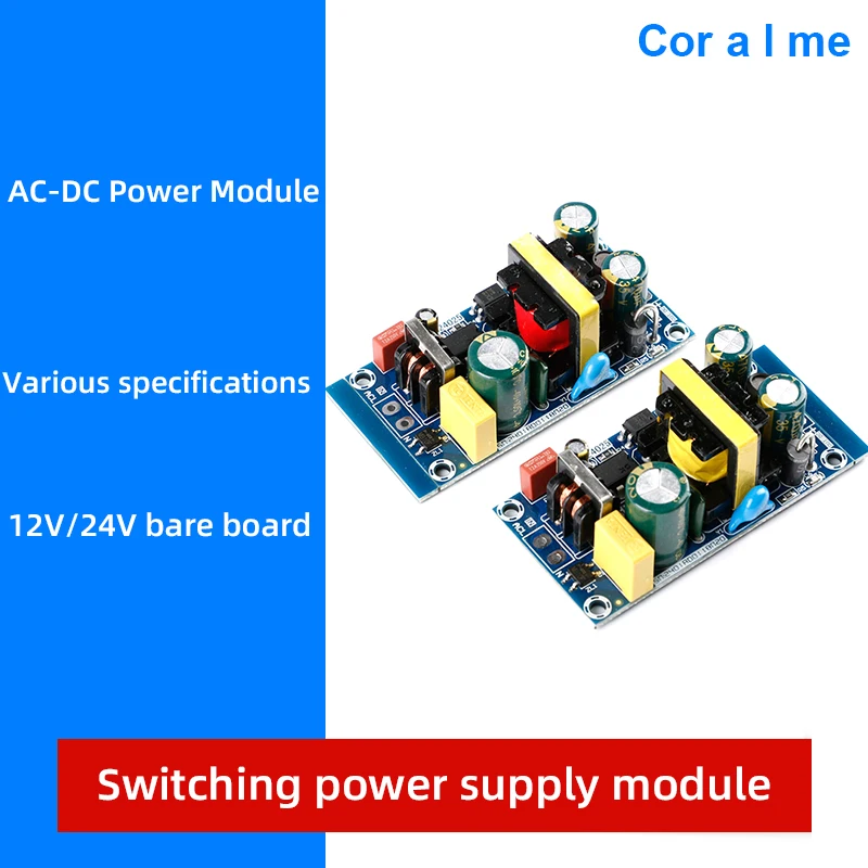 AC-DC Power Module 12V/24V 1A Switching Power Supply Board 24W Bare Board Isolated Power Supply DC24025
AC-DC Power Module 12V/24V 1A Switching Power Supply Board 24W Bare Board Isolated Power Supply DC24025