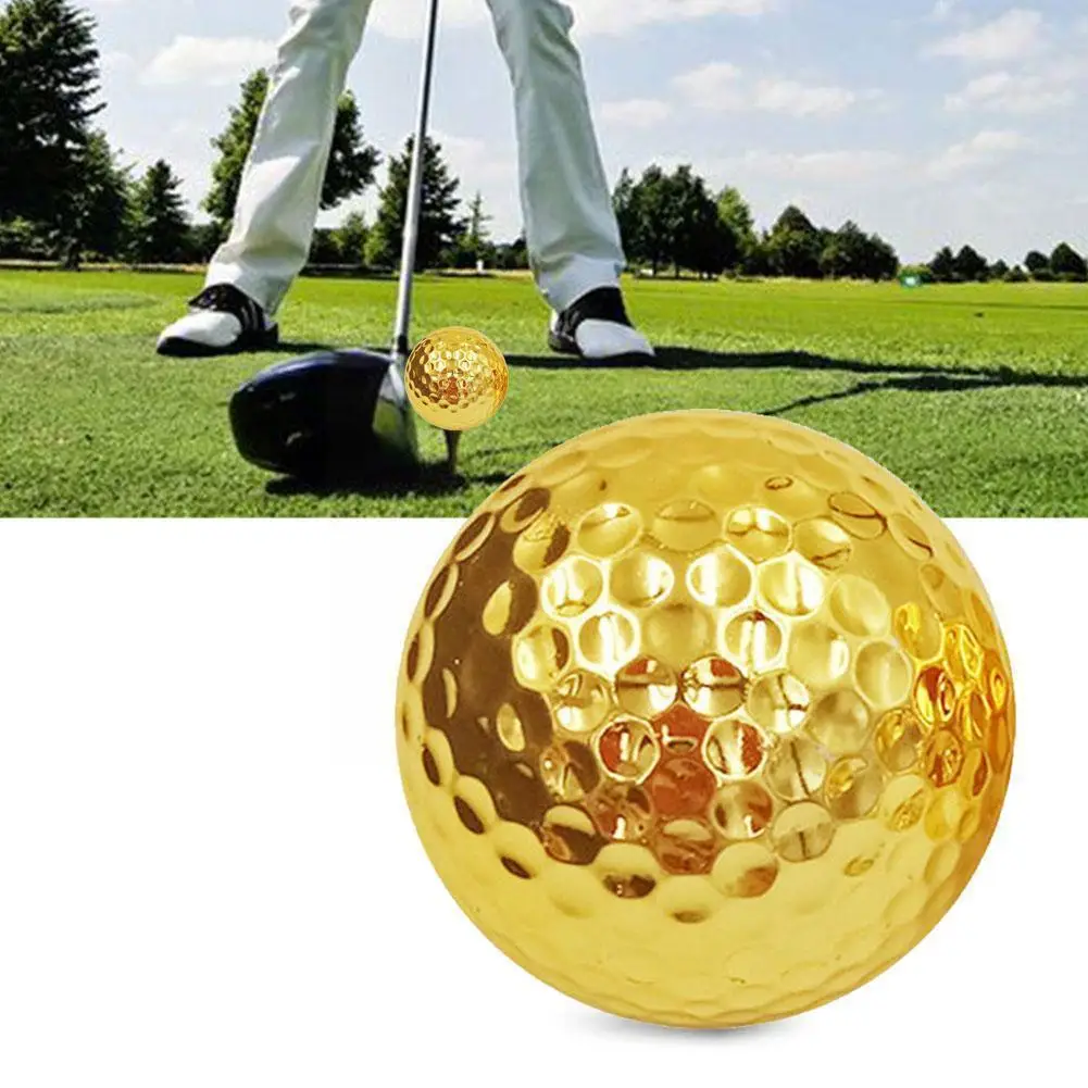 Unique Gold Golf Balls for Golfer Indoor Outdoor Swing Putter Training Practice Balls Gift for Father Friend Christmas N1K0
Unique Gold Golf Balls for Golfer Indoor Outdoor Swing Putter Training Practice Balls Gift for Father Friend Christmas N1K0