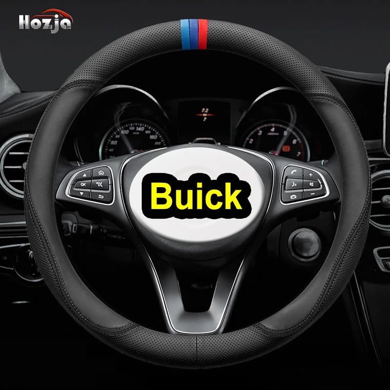 Leather Car steering wheel cover For Buick Excelle Verano Regal Lacrosse Encore GC Envision Non-slip car accessories new
Leather Car steering wheel cover For Buick Excelle Verano Regal Lacrosse Encore GC Envision Non-slip car accessories new