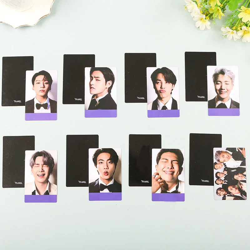 KPOP Bangtan Boys The FACT Photocards LOMO Crads двусторонние почтовые открытки JIMIN JIN SUGA J-HOPE коллекция фанатов 5,4*8,6 см 
KPOP Bangtan Boys The FACT Photocards LOMO Crads двусторонние почтовые открытки JIMIN JIN SUGA J-HOPE коллекция фанатов 5,4*8,6 см