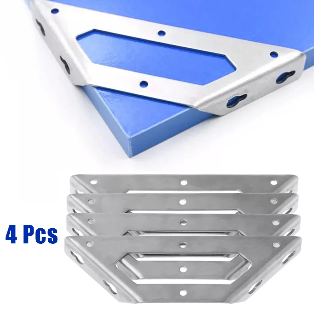 4PCS Stainless Steel Angle Corner Fasteners Brackets Protector Functional Right Angle Corner Stand Supporting Furniture Hardware
4PCS Stainless Steel Angle Corner Fasteners Brackets Protector Functional Right Angle Corner Stand Supporting Furniture Hardware