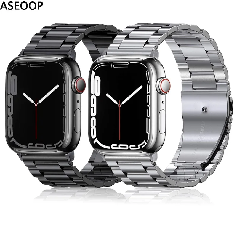 Ремешок для Apple Watch 38 мм 42 мм 40 мм 44 мм 49 мм, умный Браслет для iWatch Series 7/6/SE/5/4/3/2, аксессуары для наручных часов из титанового сплава
Ремешок для Apple Watch 38 мм 42 мм 40 мм 44 мм 49 мм, умный Браслет для iWatch Series 7/6/SE/5/4/3/2, аксессуары для наручных часов из титанового сплава