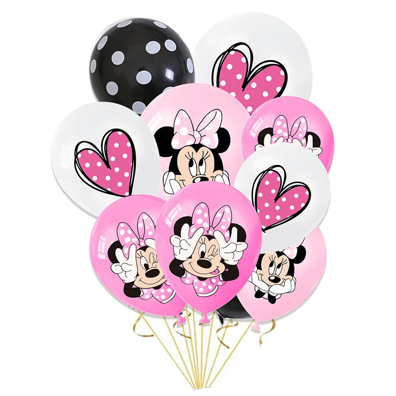 Disney Balloons Mickey Minnie Mouse Polka Dots Latex Balloons Birthday Party Decoration Helium Globos Baby Shower Toys Air Gifts
Disney Balloons Mickey Minnie Mouse Polka Dots Latex Balloons Birthday Party Decoration Helium Globos Baby Shower Toys Air Gifts