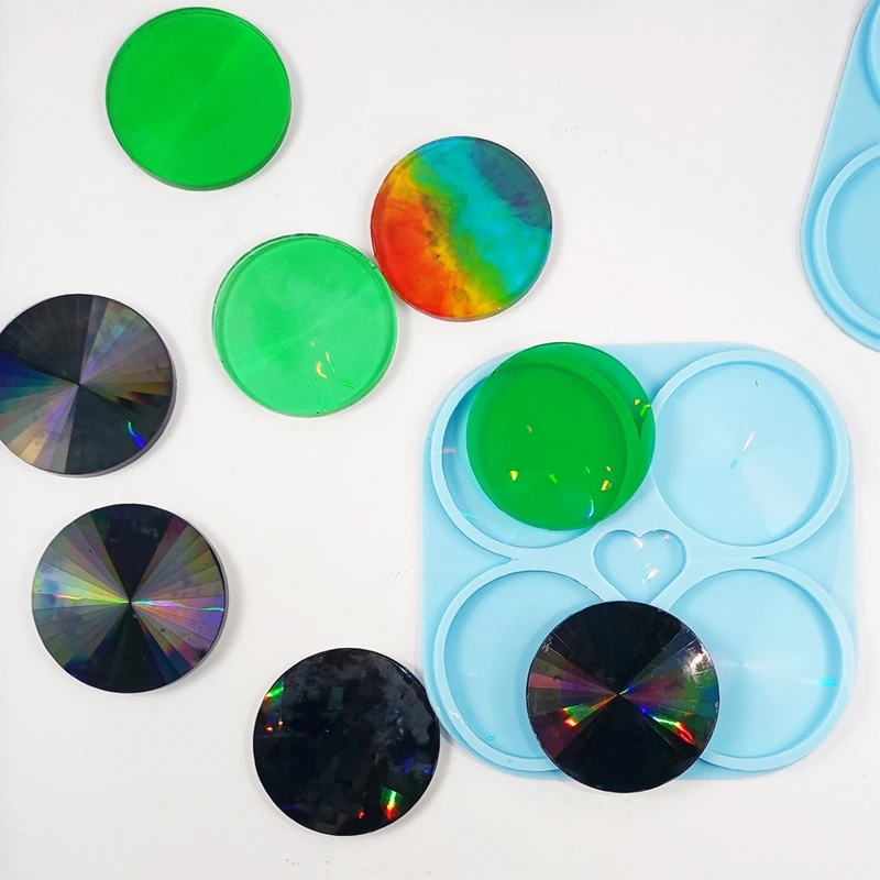 1 Pc Epoxy Resin Placemat Coaster Mold Used to Make Artificial Agate Pieces Coasters
1 Pc Epoxy Resin Placemat Coaster Mold Used to Make Artificial Agate Pieces Coasters