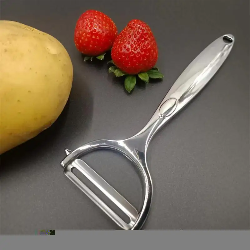 New 1PC Kitchen Vegetable Peeler Stainless Steel Melon Planer Peeler Household Multiple-Function Fruit And Vegetable Peeler
New 1PC Kitchen Vegetable Peeler Stainless Steel Melon Planer Peeler Household Multiple-Function Fruit And Vegetable Peeler