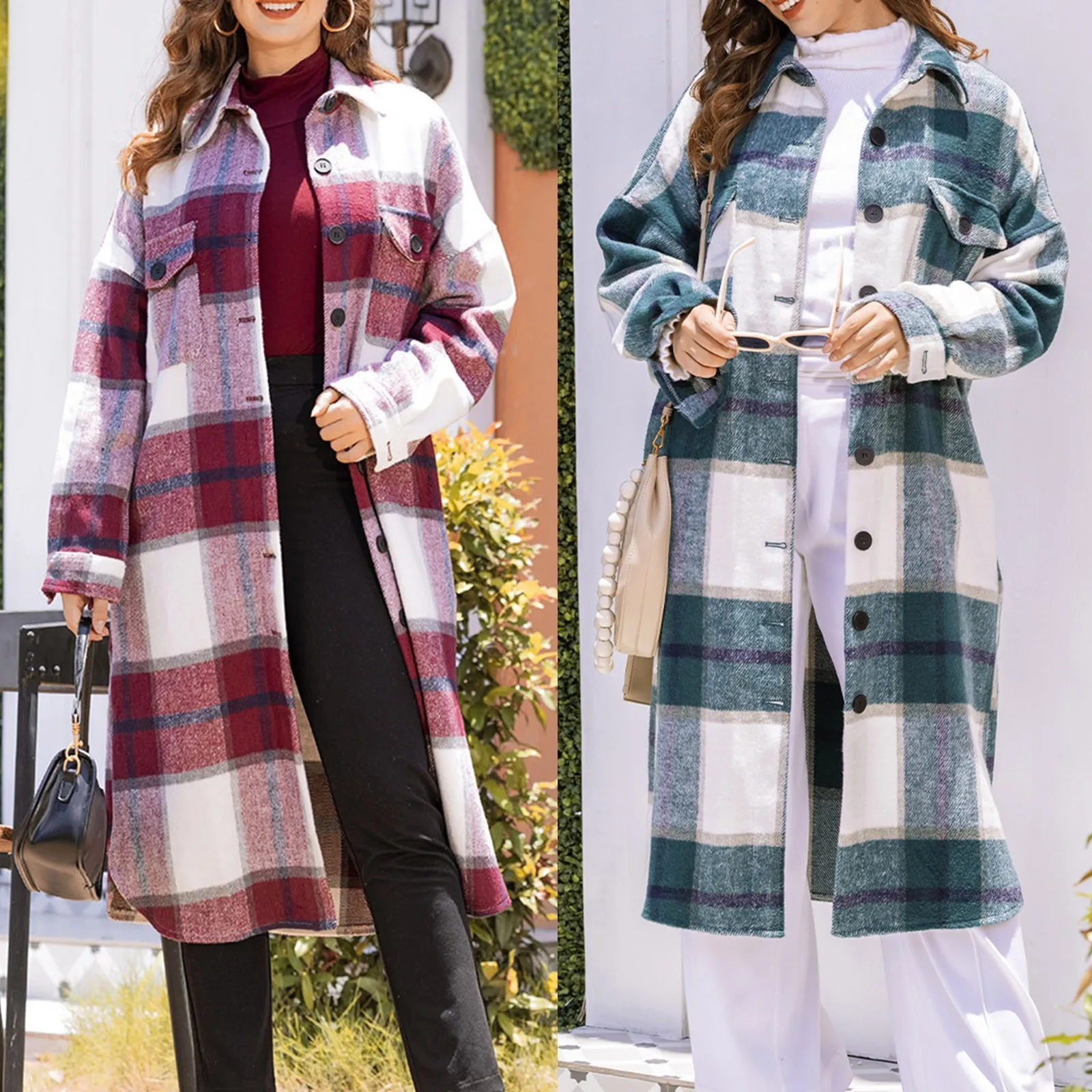 Женская Повседневная Верхняя одежда, кардиган в клетку с длинными рукавами, кардиган с отворотами и карманами, однобортная тонкая длинная р... 
Женская Повседневная Верхняя одежда, кардиган в клетку с длинными рукавами, кардиган с отворотами и карманами, однобортная тонкая длинная р...