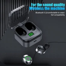 TWS YD Mini Bluetooth Earphone Wireless Earphone LED Breathing Light High And Low Exquisite Noise Cancelling Sports Earphone