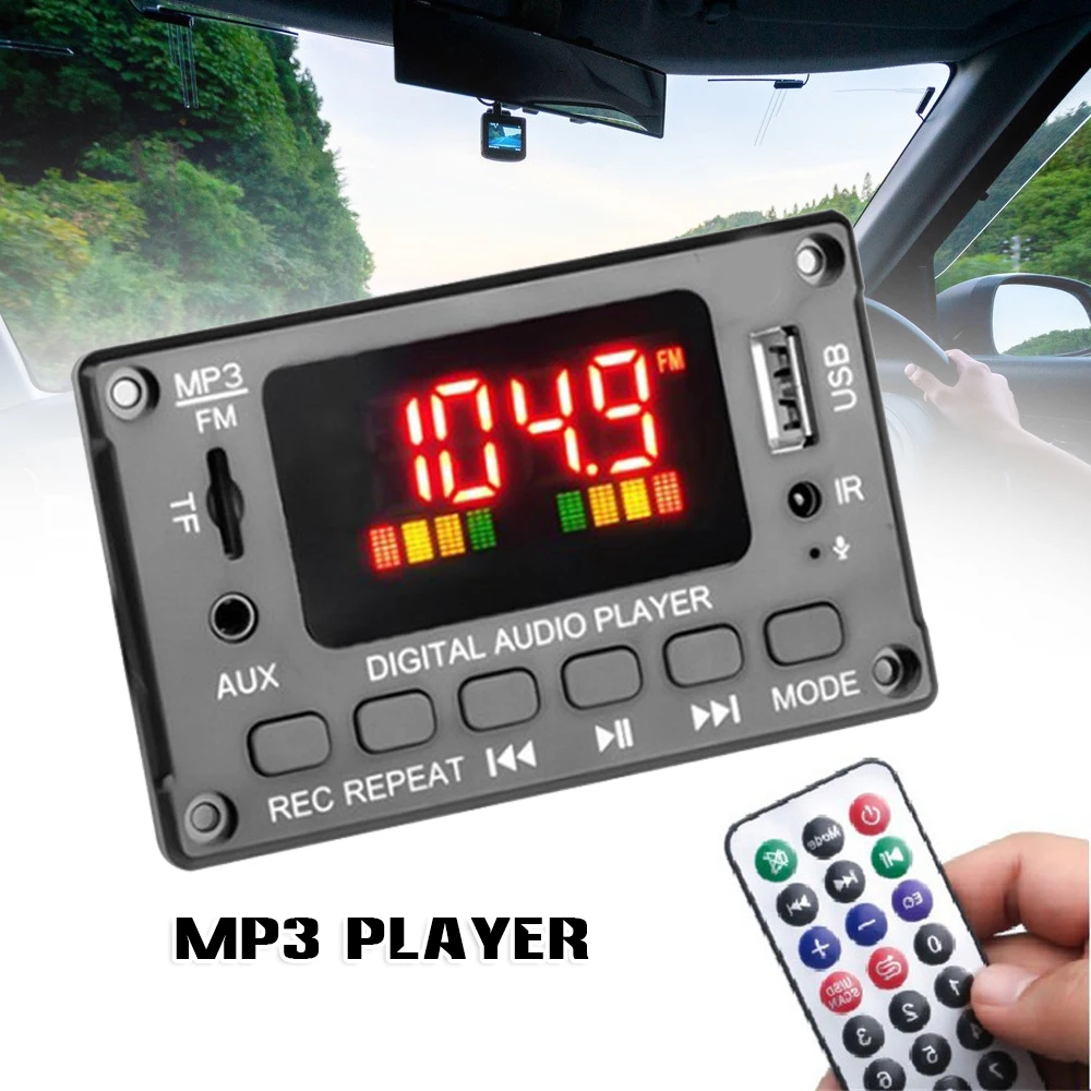 Плата декодирования MP3 DC 6 в 26 в 2*40 Вт, усилитель, записывающий модуль без потерь, стерео запись звонков, автомобильный USB mp3-плеер, FM с микрофон...
Плата декодирования MP3 DC 6 в 26 в 2*40 Вт, усилитель, записывающий модуль без потерь, стерео запись звонков, автомобильный USB mp3-плеер, FM с микрофон...