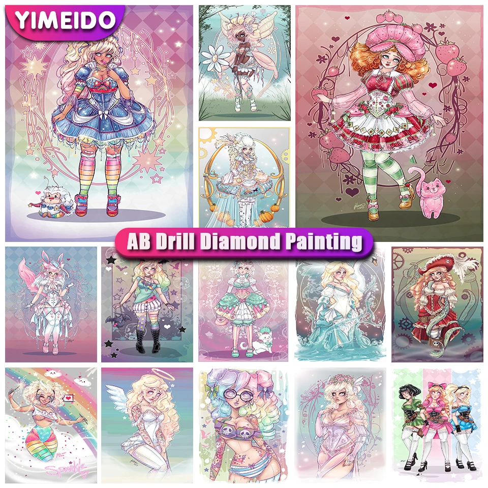 Disney AB Diamond Painting Kit Cartoon Princess 5D DIY Mosaic Picture Crafts Art Hobby Diamond Embroidery Girl Cross Stitch
Disney AB Diamond Painting Kit Cartoon Princess 5D DIY Mosaic Picture Crafts Art Hobby Diamond Embroidery Girl Cross Stitch