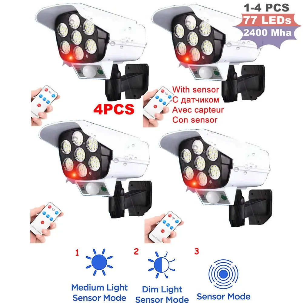 Solar Power Human Body Motion Sensor Garden Light Control Security Lamp Outdoor LED Solar Light Waterproof IP65 3 modes emergen
Solar Power Human Body Motion Sensor Garden Light Control Security Lamp Outdoor LED Solar Light Waterproof IP65 3 modes emergen