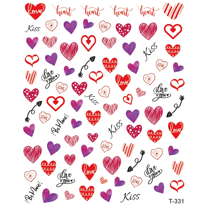 1PCS Valentine's Day Love Nail Stickers Nail Art Decoration 3D Nail Art Stickers Lips Nail Supplies Nail Accessories Nail Slider
1PCS Valentine's Day Love Nail Stickers Nail Art Decoration 3D Nail Art Stickers Lips Nail Supplies Nail Accessories Nail Slider