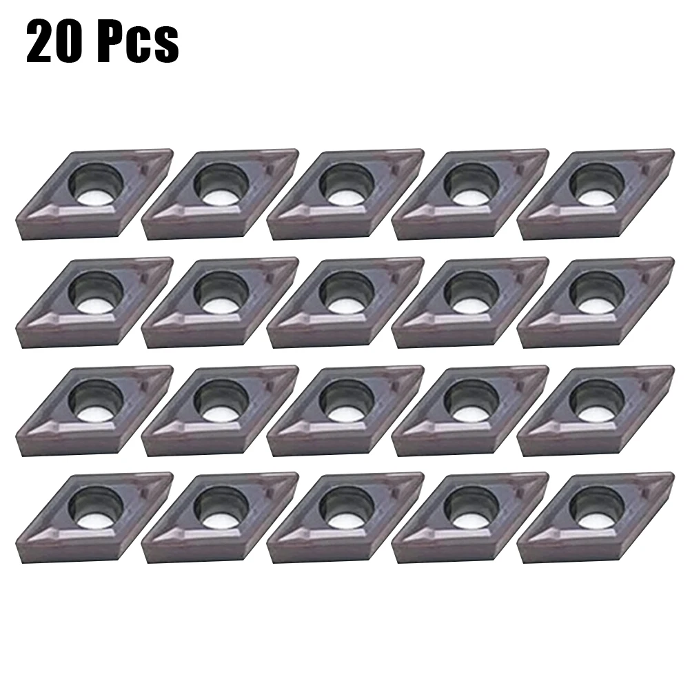 20pcs DCMT070204 Carbide Inserts VP15TF Insert High Hardness Wear Sturdy For Lathe Turning Tool Holder Boring Bar
20pcs DCMT070204 Carbide Inserts VP15TF Insert High Hardness Wear Sturdy For Lathe Turning Tool Holder Boring Bar