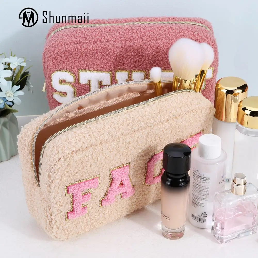 4 Pcs Fluffy Cosmetic Storage Pouch Chenille Letter Cosmetic Organizer Bag Zipper Closure Travel Makeup Pouch for Christmas Gift
4 Pcs Fluffy Cosmetic Storage Pouch Chenille Letter Cosmetic Organizer Bag Zipper Closure Travel Makeup Pouch for Christmas Gift