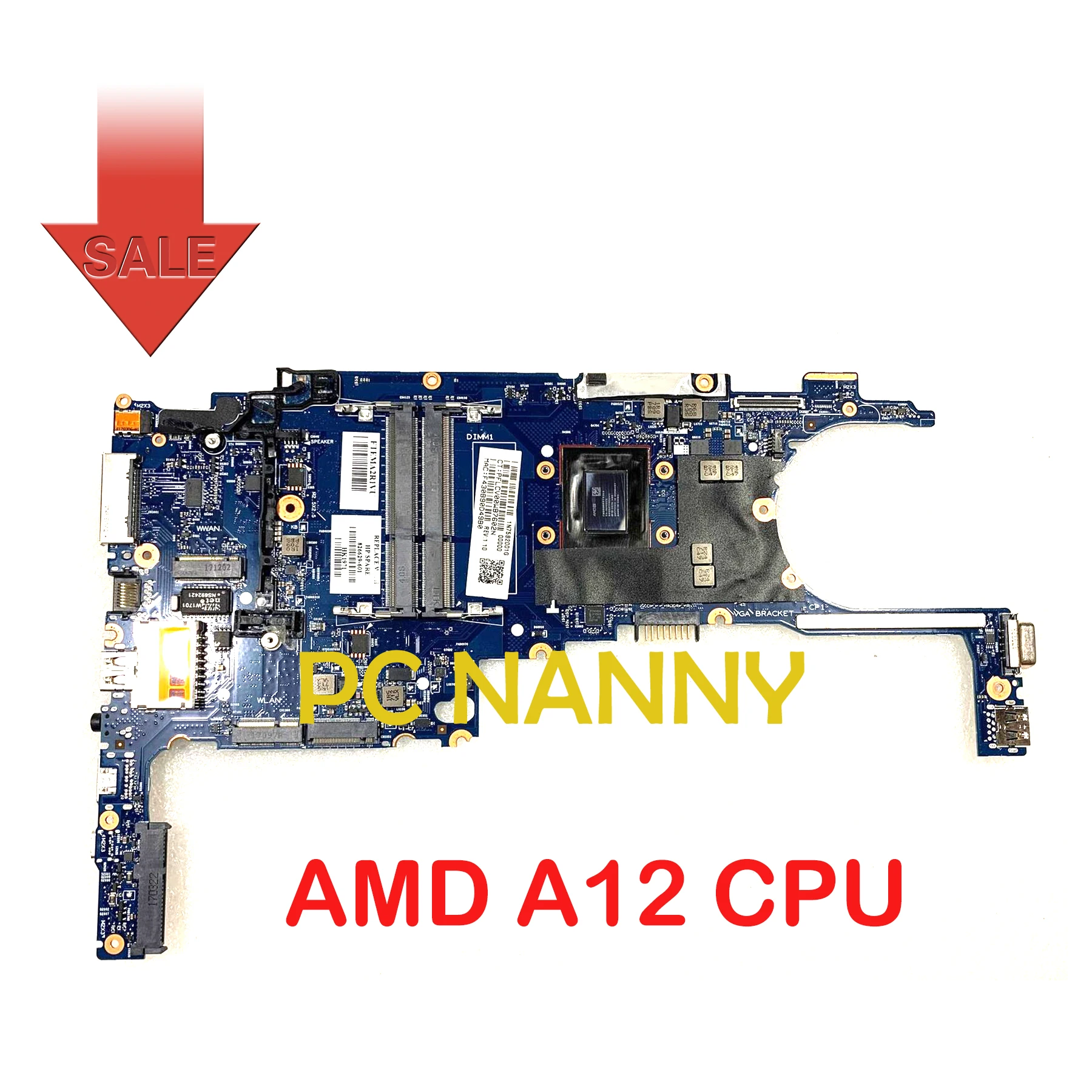 Материнская плата PCNANNY для ноутбука HP EliteBook 725 G3 826629-601 501 001 AMD A12 Pro-8800B UMA материнская плата
Материнская плата PCNANNY для ноутбука HP EliteBook 725 G3 826629-601 501 001 AMD A12 Pro-8800B UMA материнская плата