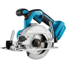 5-inch Brushless Circular Saw 125mm Cordless Electric Saw 0° to 45° Adjustable Wood Cuttiing Machine For Makita 18V Battery