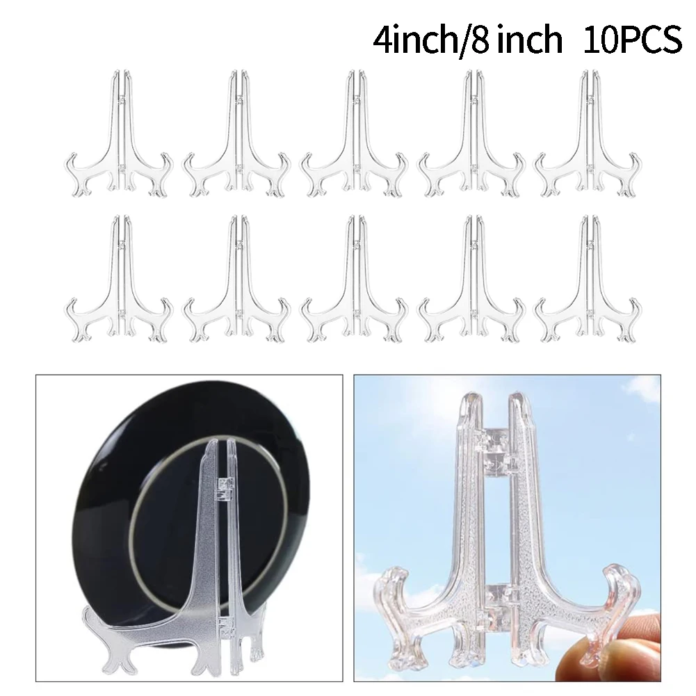 10pcs Plastic Display Stand Plate Holders Easel Bowl Dish Holder Picture Frame Photo Display Rack Home Decor
10pcs Plastic Display Stand Plate Holders Easel Bowl Dish Holder Picture Frame Photo Display Rack Home Decor