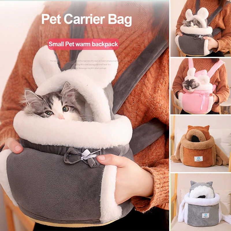 Warm Pet Carrier Bag Small Cat Dogs Backpack Winter Plush Pets Cage For Outdoor Travel Pet Hanging Chest Bags 3/6kg Load-Bearing
Warm Pet Carrier Bag Small Cat Dogs Backpack Winter Plush Pets Cage For Outdoor Travel Pet Hanging Chest Bags 3/6kg Load-Bearing