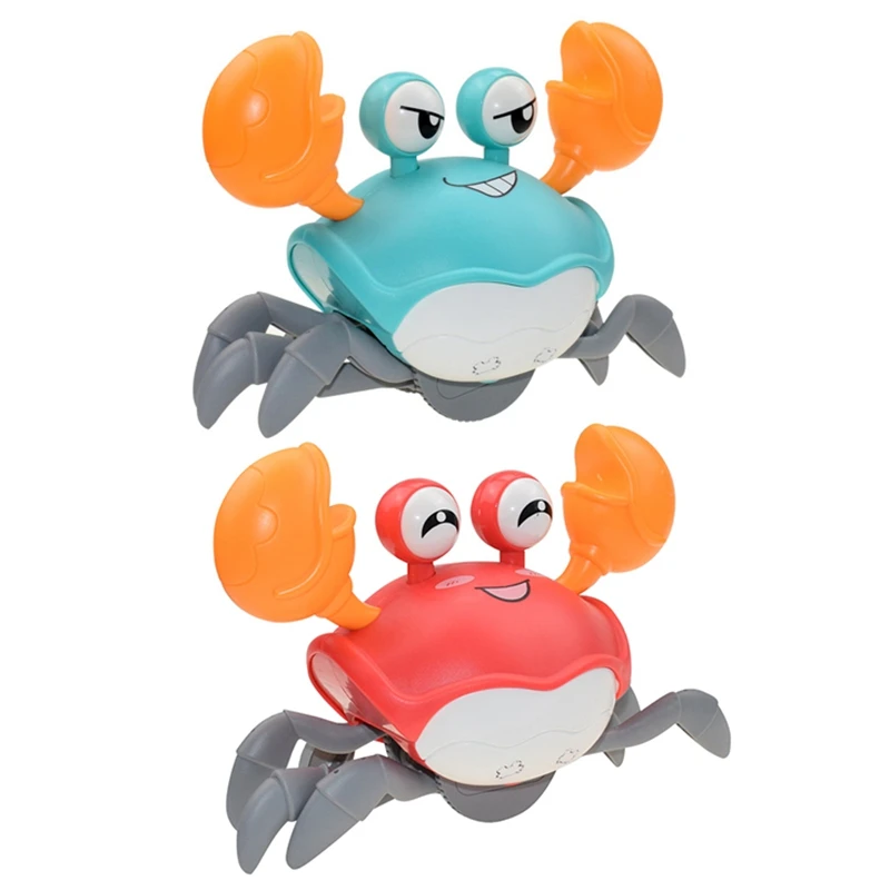 FBIL-2PCS Electric Voice Control Crab Toy Children's Projection Simulation Crab Children's Babies Toys Music Gifts(A & B)
FBIL-2PCS Electric Voice Control Crab Toy Children's Projection Simulation Crab Children's Babies Toys Music Gifts(A & B)