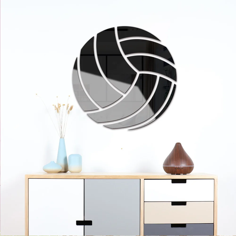 Mirror acrylic volleyball DIY combination home wall sticker children's room kindergarten decoration Self adhesive wall stickers
Mirror acrylic volleyball DIY combination home wall sticker children's room kindergarten decoration Self adhesive wall stickers