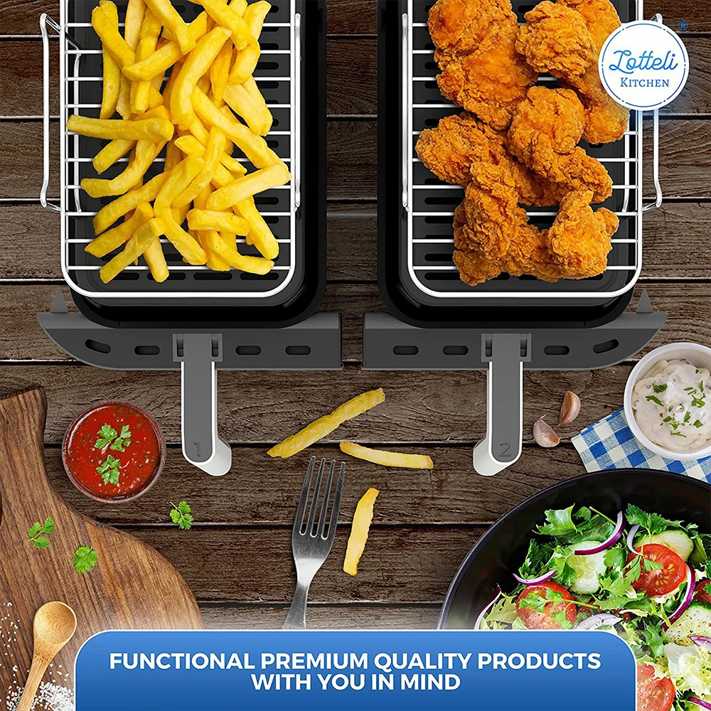 Air Fryer Accessories Stainless SteelSkewers Rack 4 Skewers Stackable Durable Washable PIEZ
Air Fryer Accessories Stainless SteelSkewers Rack 4 Skewers Stackable Durable Washable PIEZ