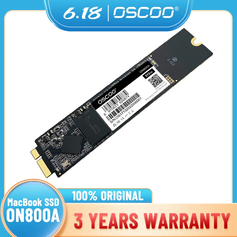 OSCOO 1 ТБ 512 ГБ 256 ГБ 128 ГБ жесткие диски SSD для Apple Mac Book Air A1369 A1370 2010-2011 Оригинальный Внутренний твердотельный диск
OSCOO 1 ТБ 512 ГБ 256 ГБ 128 ГБ жесткие диски SSD для Apple Mac Book Air A1369 A1370 2010-2011 Оригинальный Внутренний твердотельный диск