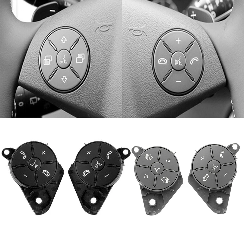 2Pcs For Mercedes W164 ML GL W251 R Class Steering Wheel Worn Switch Button Cover Left+Right Car Interior Accessories
2Pcs For Mercedes W164 ML GL W251 R Class Steering Wheel Worn Switch Button Cover Left+Right Car Interior Accessories