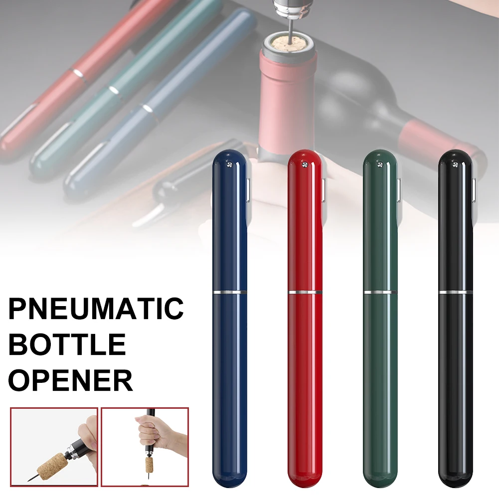 Air Pump Wine Bottle Opener Pen-Shaped Wine Pin Corkscrew Cork Remover Portable Cork Out Tool Kitchen Bar Accessories
Air Pump Wine Bottle Opener Pen-Shaped Wine Pin Corkscrew Cork Remover Portable Cork Out Tool Kitchen Bar Accessories