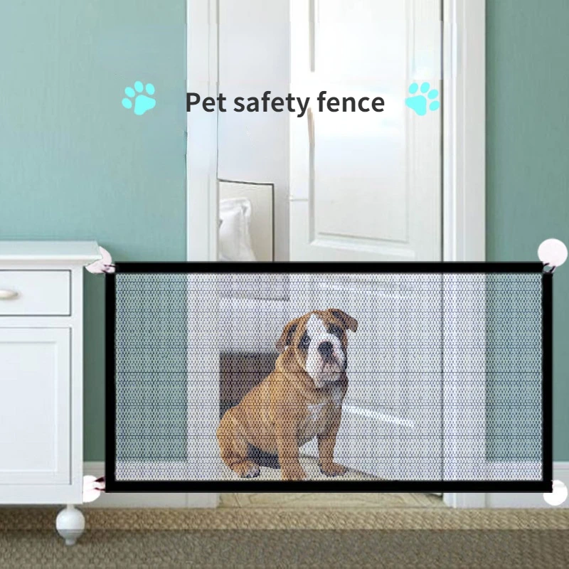 Pet Safety Fence Dog Fence Gate Dog Nylon Foldable Isolation Net Dog Supplies Cat and Dog Safety Fence Dog Fence Rabbit Playpen
Pet Safety Fence Dog Fence Gate Dog Nylon Foldable Isolation Net Dog Supplies Cat and Dog Safety Fence Dog Fence Rabbit Playpen