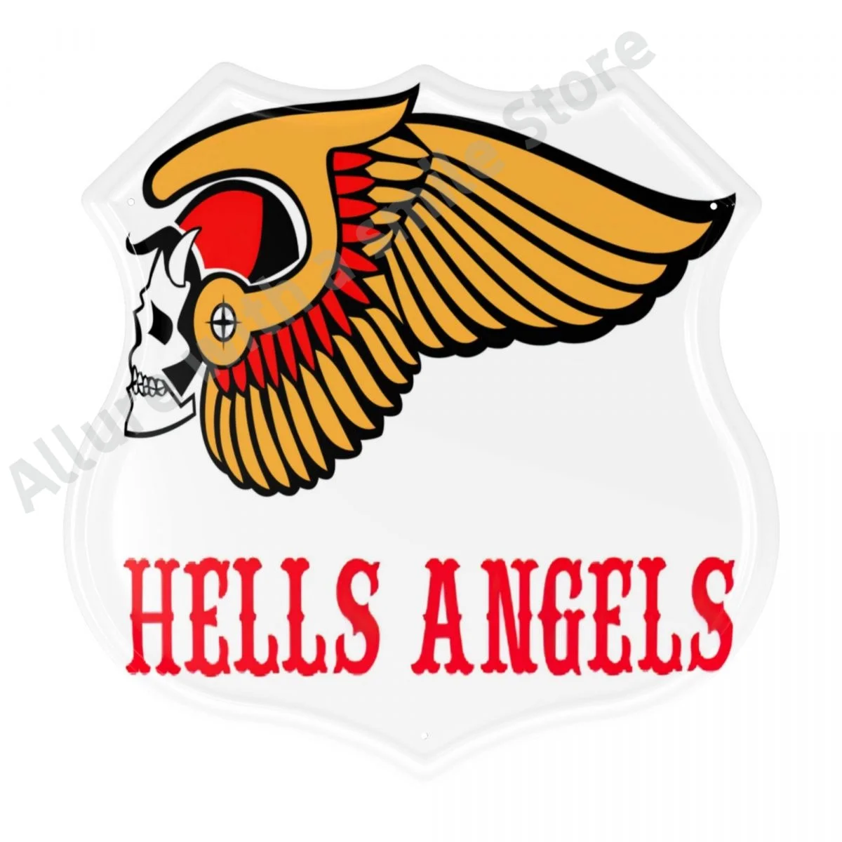 Decor Napakalambot Hells Angels shield Wall decor room decor home decor garage decor novelty shield decor signs 12 x 12 in
Decor Napakalambot Hells Angels shield Wall decor room decor home decor garage decor novelty shield decor signs 12 x 12 in