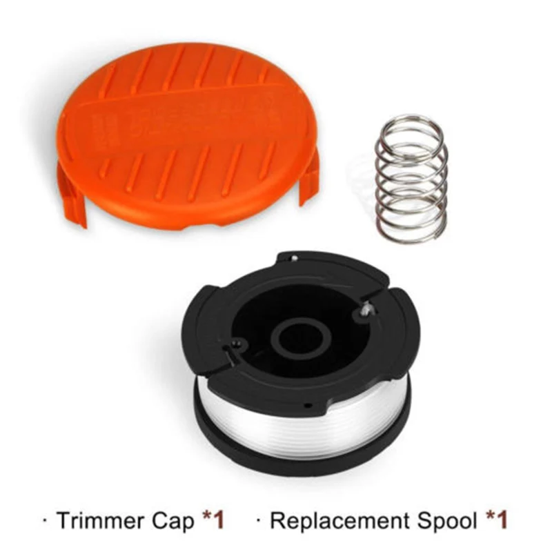 String Trimmer Nylon Spool Line 30ft 0.065 inch Eater Replacement Cap RC-100-P With Spring For Black&Decker Hot
String Trimmer Nylon Spool Line 30ft 0.065 inch Eater Replacement Cap RC-100-P With Spring For Black&Decker Hot