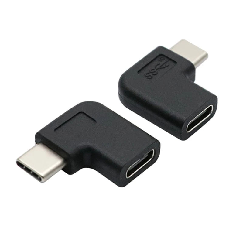 

Тип C конвертер между мужчинами и женщинами USB-C адаптер 90 градусов под прямым углом USB 3.1 2шт R2LB