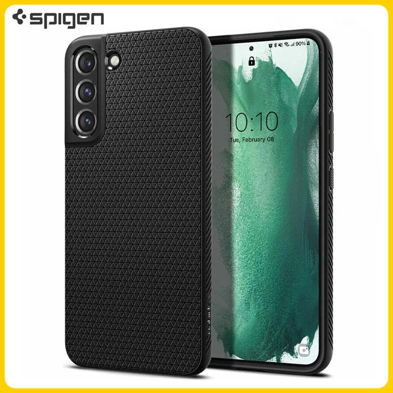 Оригинальный Мягкий силиконовый чехол Spigen из ТПУ с жидким воздухом для Samsung Galaxy S22 (6,1 дюйма), сертифицированный противоударный чехол Mil-класса
Оригинальный Мягкий силиконовый чехол Spigen из ТПУ с жидким воздухом для Samsung Galaxy S22 (6,1 дюйма), сертифицированный противоударный чехол Mil-класса