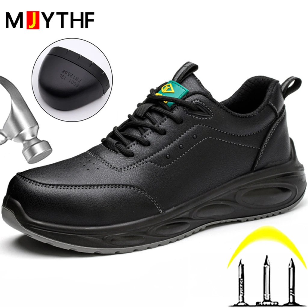 Waterproof Anti Scalding Work Shoes Anti-smash Anti-puncture Safety Boots Men Leather Shoes Wear Resistant Indestructible Shoes
Waterproof Anti Scalding Work Shoes Anti-smash Anti-puncture Safety Boots Men Leather Shoes Wear Resistant Indestructible Shoes