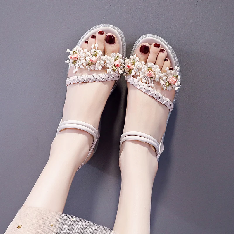 Roman Sandals for Women Casual Outdoor Beach Shoes Summer Open Toe Comfortable Soft Non-Slip Flat Shoes Ladies Sandal White
Roman Sandals for Women Casual Outdoor Beach Shoes Summer Open Toe Comfortable Soft Non-Slip Flat Shoes Ladies Sandal White