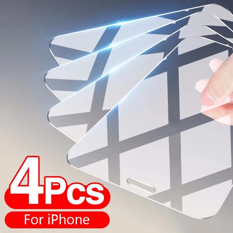 4PCS Tempered Glass for IPhone 12 13 7 8 Plus 6 6S 5S SE 2020 Screen Protector for IPhone 11 12 13 Pro Max Mini XR XS X Glass
4PCS Tempered Glass for IPhone 12 13 7 8 Plus 6 6S 5S SE 2020 Screen Protector for IPhone 11 12 13 Pro Max Mini XR XS X Glass