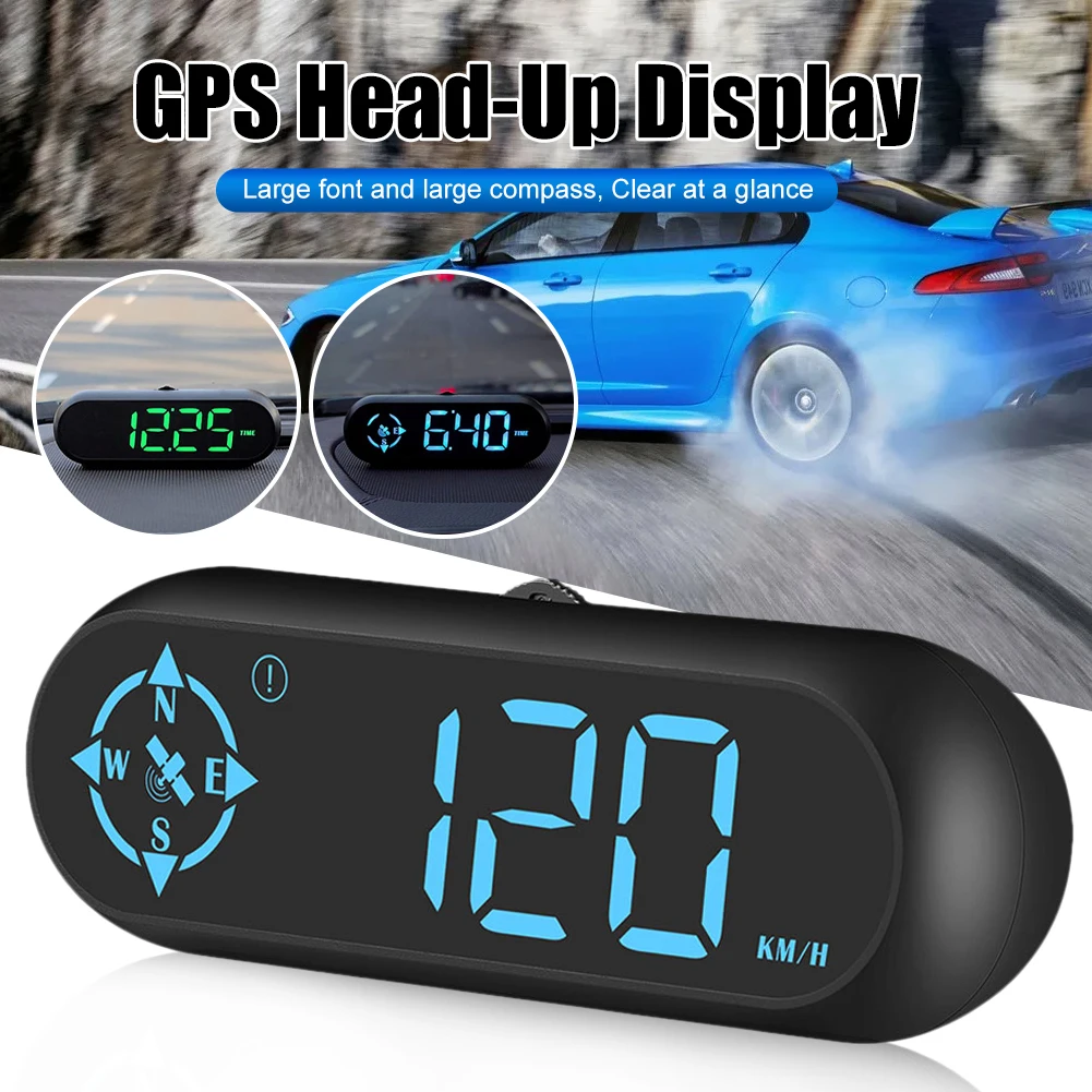 Car Head-Up Display Universal GPS HUD 3.5" LED Backlit USB Powered Digital Speedometer Overspeed Alarm Fatigue Driving Reminder
Car Head-Up Display Universal GPS HUD 3.5" LED Backlit USB Powered Digital Speedometer Overspeed Alarm Fatigue Driving Reminder