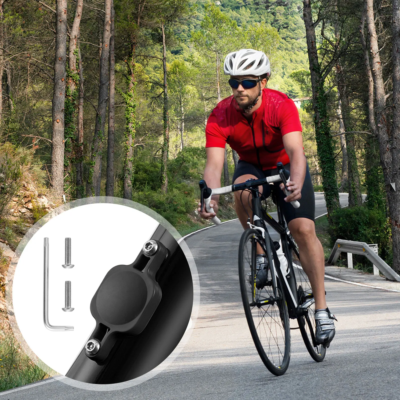 Bike Mount Locator For Protective Cover Anti-Theft Universal Bicycle Holder Tracker Positioner Covers Cycling Accessories 
Bike Mount Locator For Protective Cover Anti-Theft Universal Bicycle Holder Tracker Positioner Covers Cycling Accessories