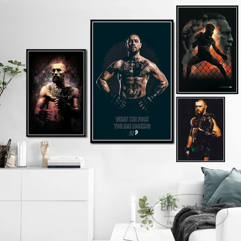 Conor Mcgregor Ufc Champion Boxer Art Canvas Painting Posters And Prints Wall Pictures For Living Room Tableau
Conor Mcgregor Ufc Champion Boxer Art Canvas Painting Posters And Prints Wall Pictures For Living Room Tableau