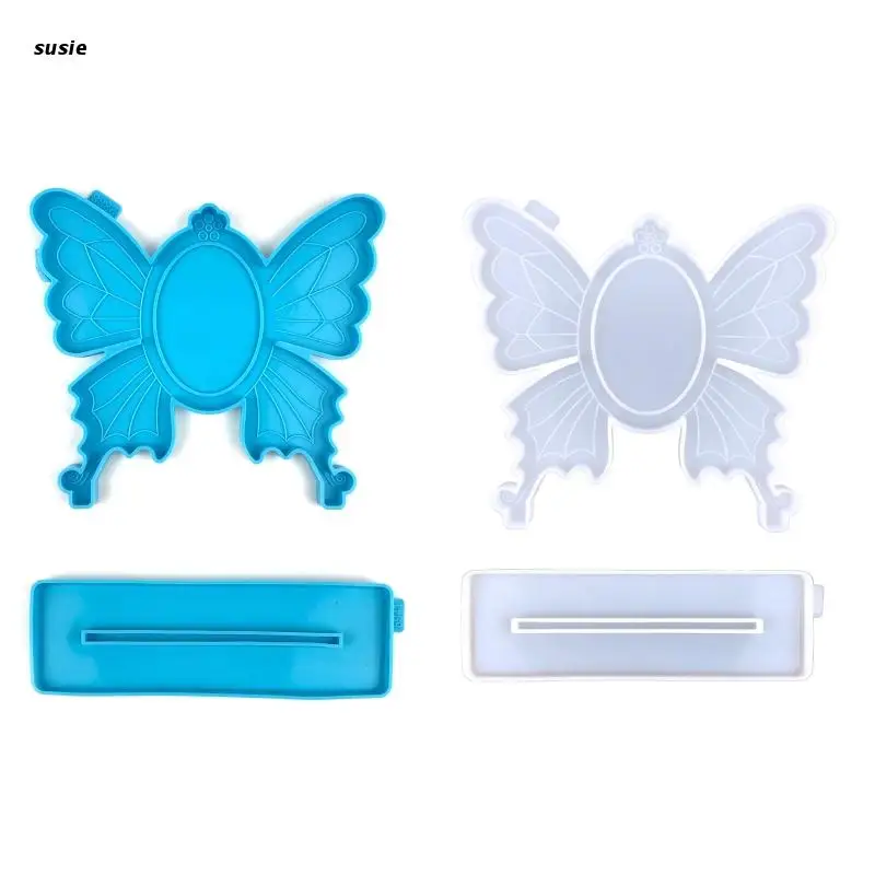 X7YA Shiny Butterfly Keyring Silicone Epoxy Resin Mold Jewelry Making Diy Handmade Gifts Photo Frame Decor for Friends Family
X7YA Shiny Butterfly Keyring Silicone Epoxy Resin Mold Jewelry Making Diy Handmade Gifts Photo Frame Decor for Friends Family