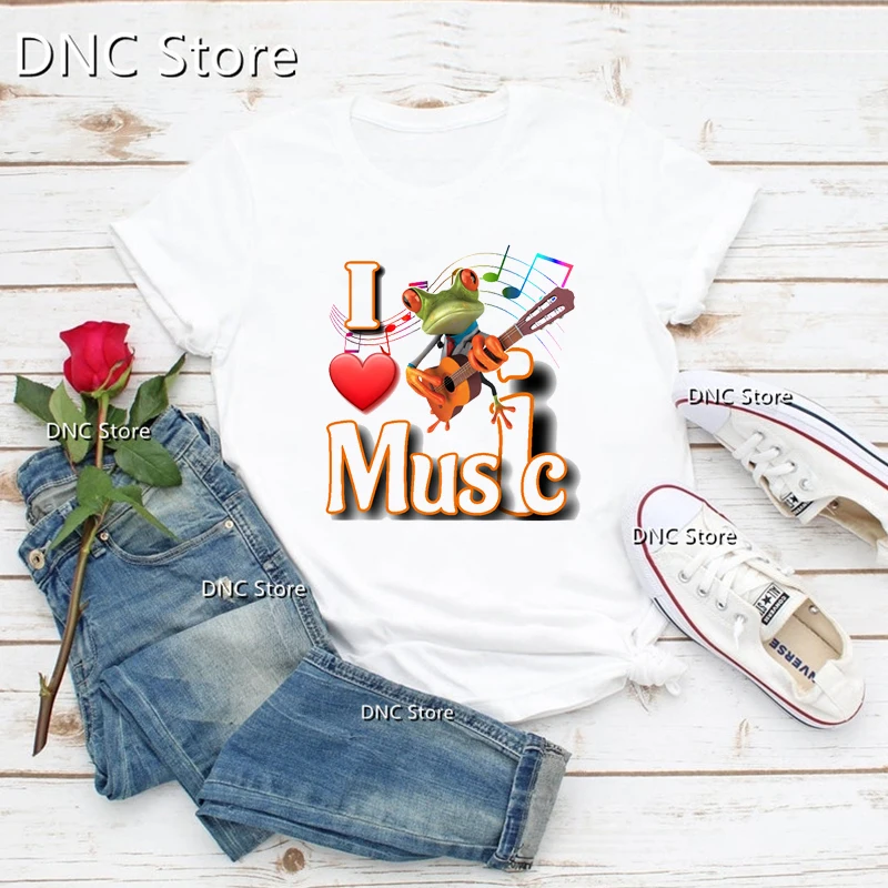 Женская футболка I Love Music. Женская Повседневная футболка в стиле хип-хоп 90-х с круглым вырезом и коротким рукавом
Женская футболка I Love Music. Женская Повседневная футболка в стиле хип-хоп 90-х с круглым вырезом и коротким рукавом